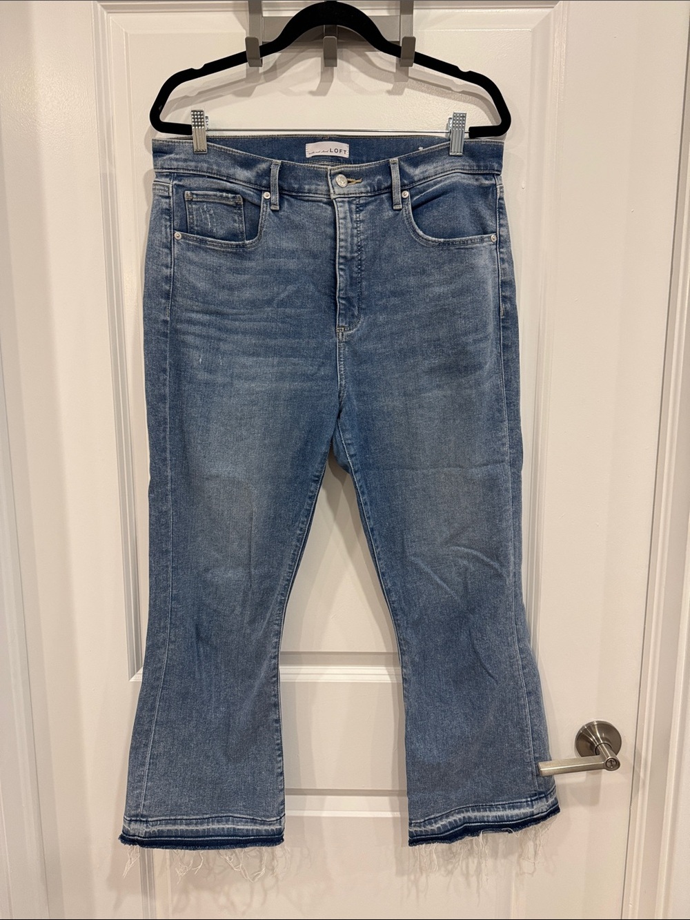 Loft Kick Crop Jeans